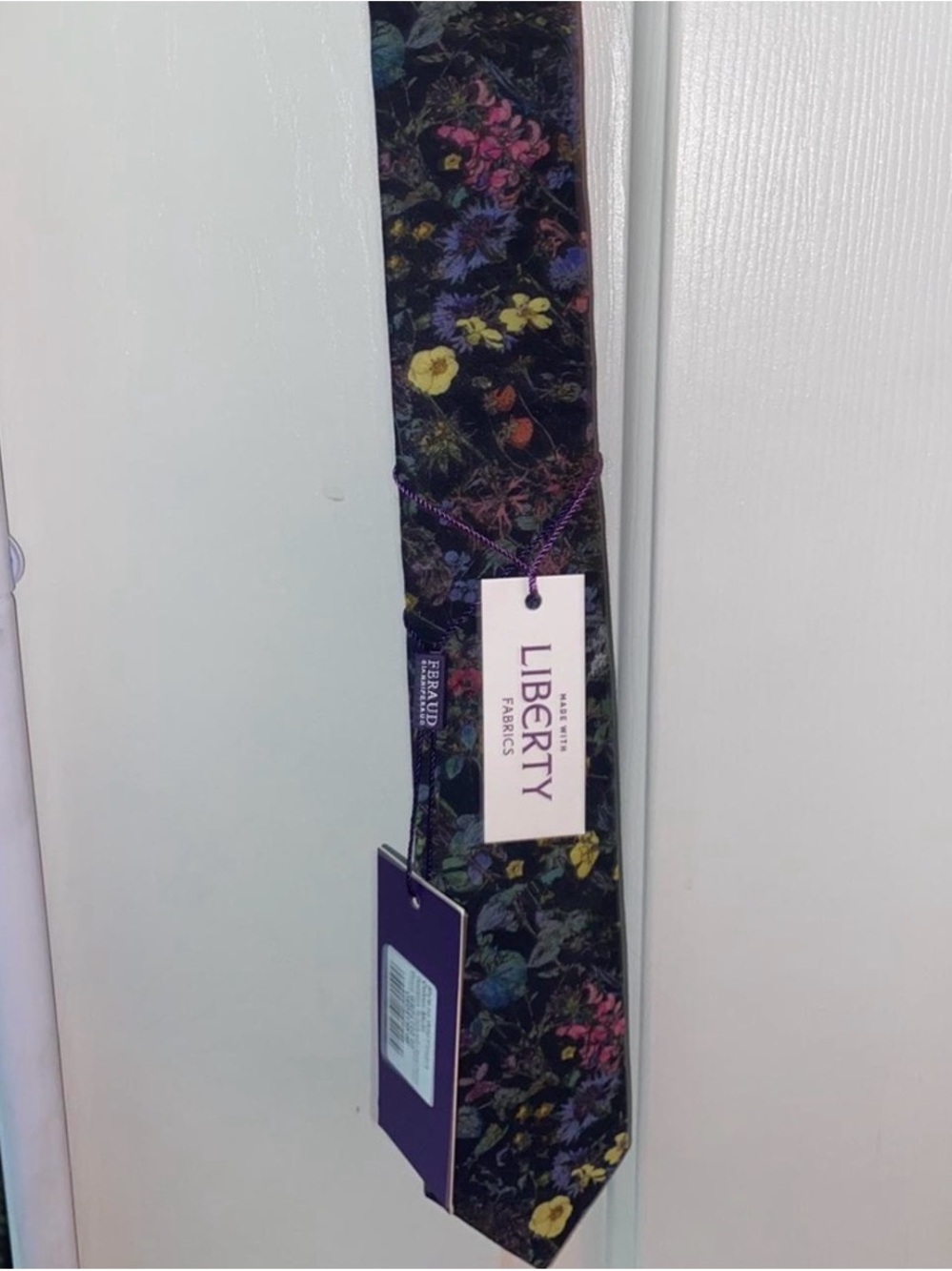 Gianni Feraud Liberty Fabric’s Wild Flower Neck Tie